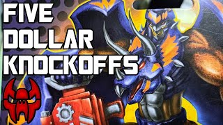 Opening Five Dollar Transformers Knockoffs