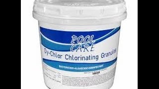Can I Shock My Pool Water With Dichlor Swimming Pool Chlorine?