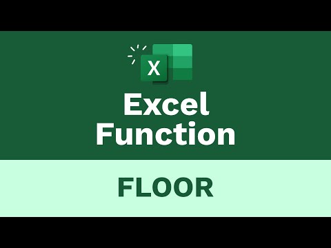 The Learnit Minute - FLOOR Function #Excel #Shorts #DubbedWithAloud