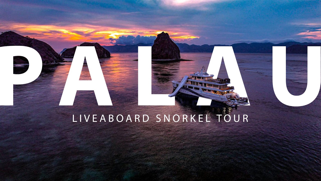 ⁣Palau Liveaboard Snorkel Safari with Solitude Gaia