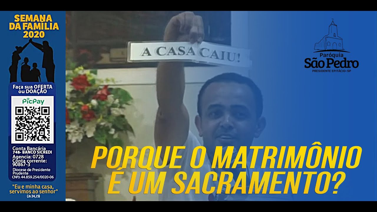 Porque o Matrimônio é um SACRAMENTO?