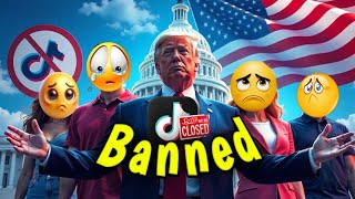 Bad News On NEW YEAR !! TIK TOK BAN IN USA 🇺🇸 #news #tiktok #ban