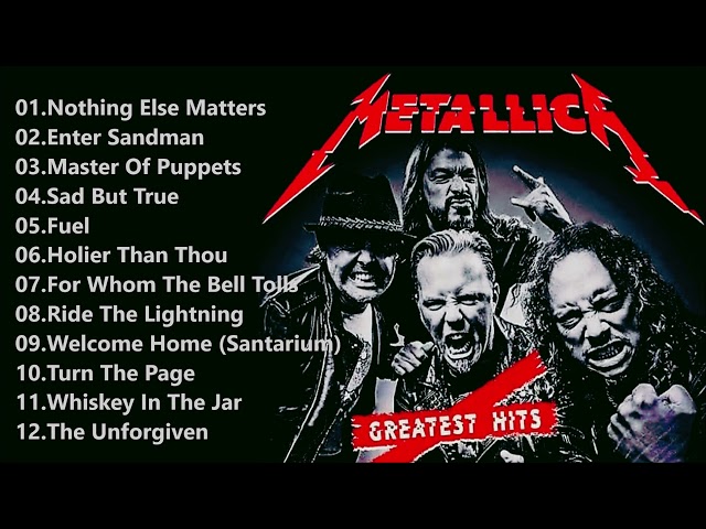 Metallica Greatest Hits class=