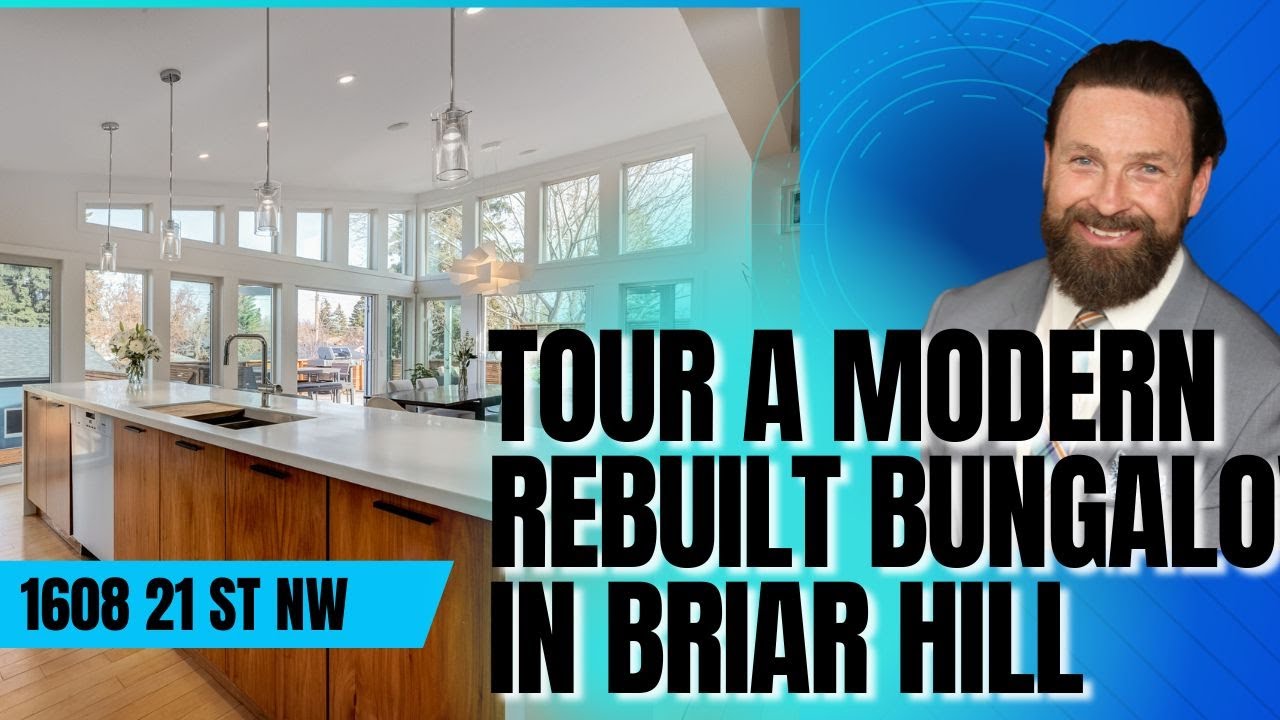 Tour a Stunning Modern Bungalow - Family friendly design in a great Calgary community.