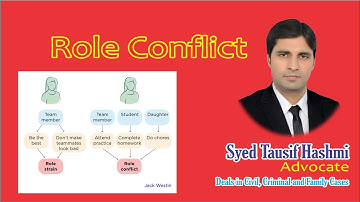 Role Conflict | Causes of Role Conflict | Sociology | Syed Tausif Hashmi Advocate