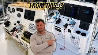 Bay Boat Build Episode 5 | New CUSTOM dash and marine electric UPGRADES