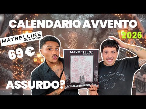 MAYBELLINE, WHAT ARE YOU DOING! 2026 Advent calendar 👀