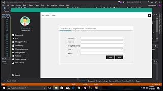 POS And Inventory System Tutorial Part 43 | User Account | Sir Paya Wealth