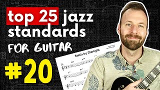 STELLA BY STARLIGHT Guitar Lesson (chords, tab, scales) | #20 of Top 25 Jazz Standards for Guitar
