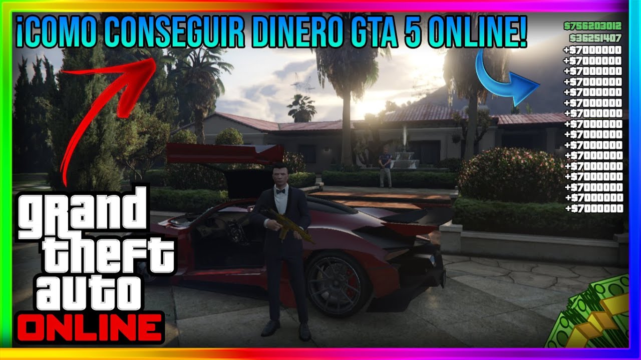 Como CONSEGUIR DINERO en GTA 5 ONLINE! - +$7000000 Muy Fácil - YouTube