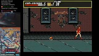 Streets of Rage (Mega Drive, PAL) Blaze, Hardest, 1cc playthrough (original hardware)