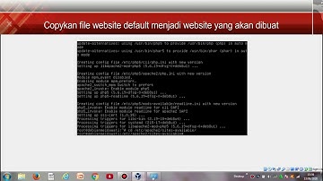 Tutorial  Konfigurasi WEB Server Debian 8 Pada Aplikasi VirtualBox