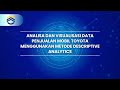 UAS Analisis dan Visualisasi Data | Najib - Putra I Sesfao - Meyrlin Benu SI503