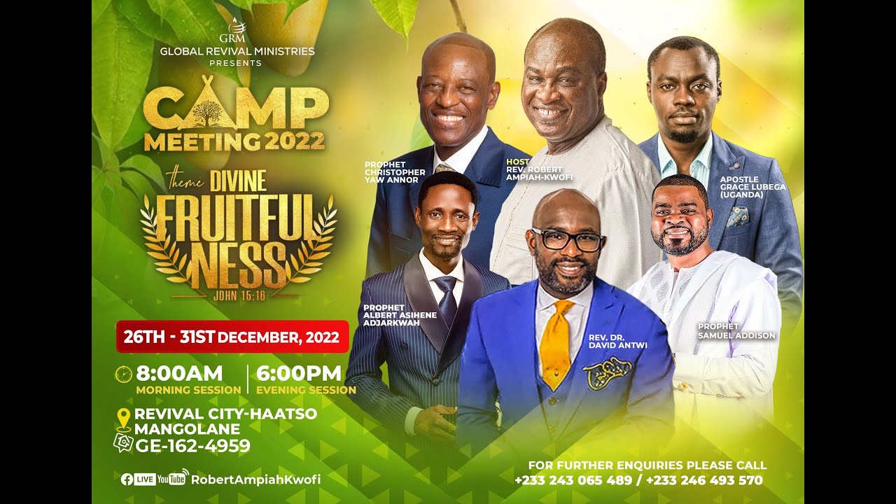 Camp Meeting 2022 - Day 2 - Evening Session || December 27, 2022 - YouTube