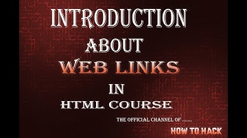 introduction about links in html part 4 | html full course and tutorials in hindi urdu