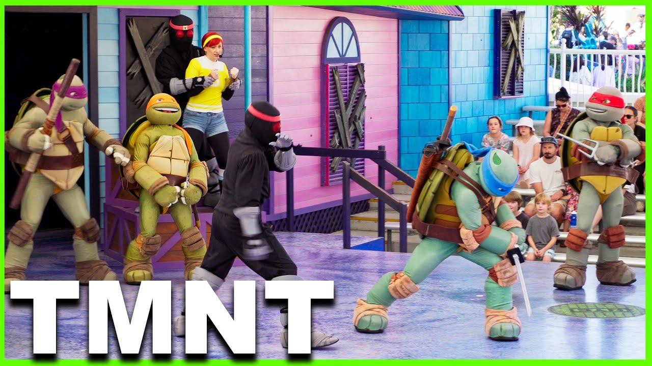 Teenage Mutant Ninja Turtles Live at Sea World Gold Coast - Full Show - JULY 2024