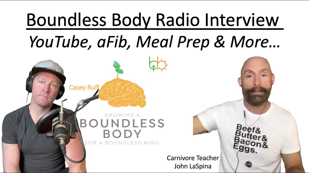 Boundless Body Radio Interview: Exploring YouTube, AFIB, Meal Prep, and ...