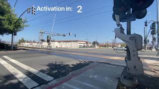 Petree Street Railroad Crossing, El Cajon, CA