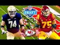 Chiefs Mock Draft LIVE - Post Eric Fisher Mitch Schwartz Cuts