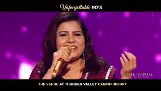 Kumar Sanu & Sadhana Sargam Live - September 14| Thunder Valley Resort Casino | Lincoln, CA