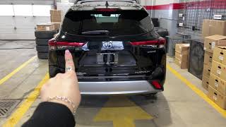 Toyota Liftgate: How to Activate Kick Sensor