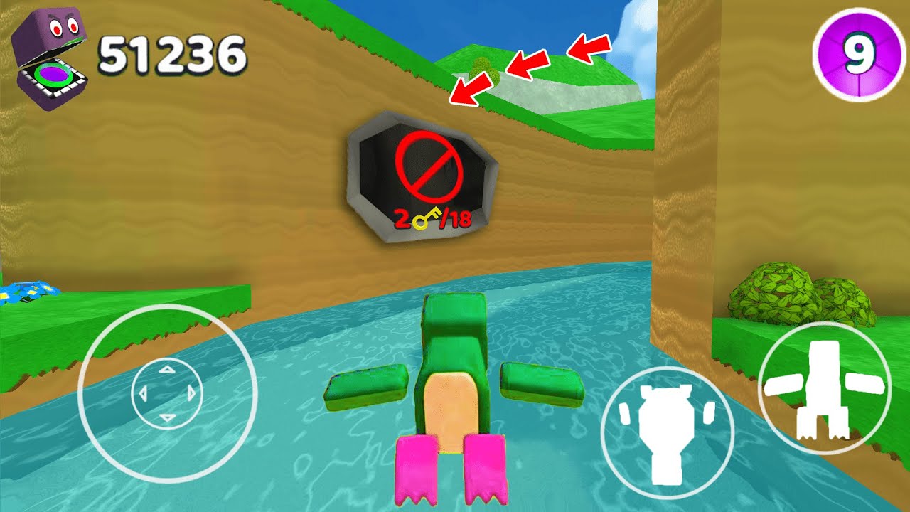 Green Penguin Found Secret Tunnel | Super Bear Adventure Gameplay Walkthrough