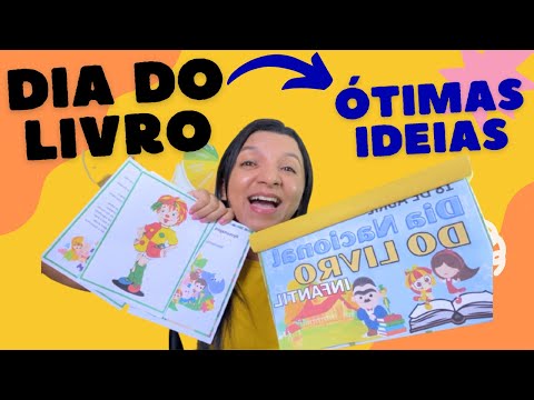Ótimas Ideias Dia do LIVRO [1º ao 5º ano] Professor em sala