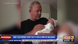 Family sues Riverside County due to COVID-19 employee negligence