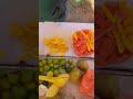 un plato grande de sandía y mango #frutas #supcribete #sigueme #fruit #videoshort