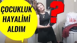 DOKTOR MAAŞIMLA ALDIĞIM EN APTALCA ŞEYLER // ÇOCUKLUK HAYALİMİ ALDIM