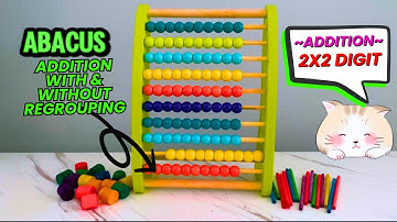 Level 1 Abacus: How to Use an Abacus - 2x2 digit Addition - Abacus Classes for Beginners at Home 1.4