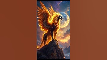 4k, The Eclipse Chimera – A Mythic Fusion of Solar Hawk & Lunar Panther | Stunning Fantasy Art