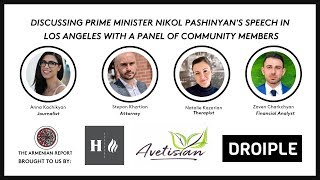 SPECIAL EPISODE - LIVE PANEL DISCUSSION OF PM PASHINYAN'S SPEECH IN LOS ANGELES