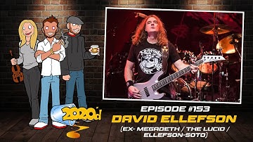 Ep. 153 - David Ellefson: Dave Mustaine is Fighting with Himself (The Truth About Being in Megadeth)