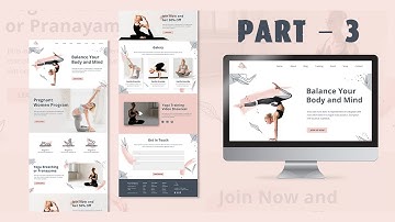 Learn To Build a Website Using HTML5, CSS3 and Bootstrap4 | Part - 3 | Web Development Skills