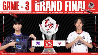 game  3 Yangon Galacticos Vs Team 7  Mlbb Super League Season 3