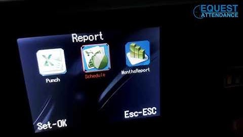 How To Download Attendance Report ITBOX FP-10 Fingerprint Time Attendance