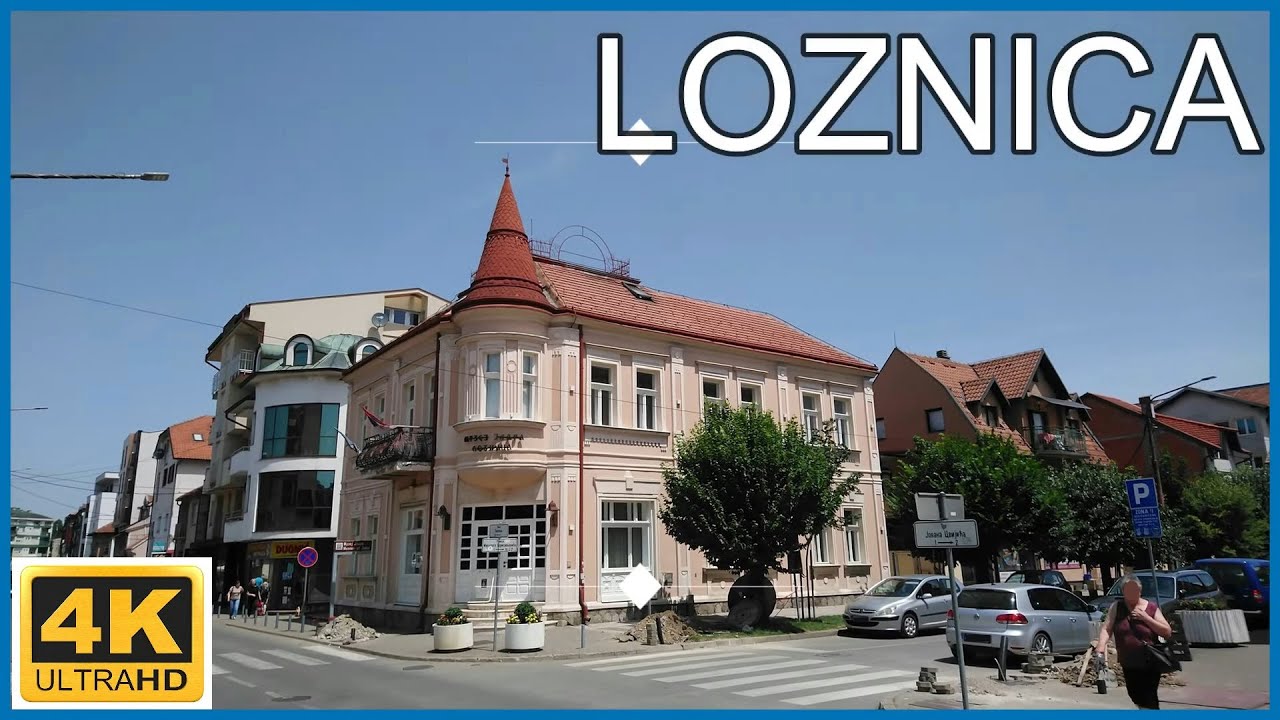 [4K] Loznica/Banja Koviljača,Kur-Salon - Serbia🇷🇸Walking Tour