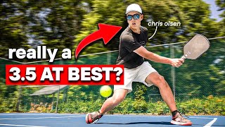 ThatPickleballGuy REVEALS Chris Olson's True Skill Level