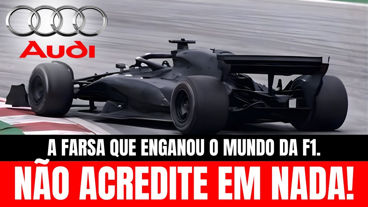 F1 2026: Audi estreia carro R26 na pista e gera polêmica com IA