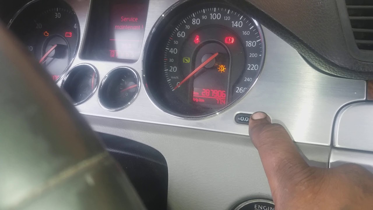 VOLKSWAGEN passat ( b6 models ) service indicator reset 