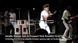 Janelle Monáe @ Celebrate Brooklyn Prospect Park Bandshell via Big Ant TV Productions 6/4/14
