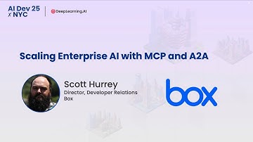 AI Dev 25 x NYC | Scott Hurrey: Scaling Enterprise AI with MCP and A2A