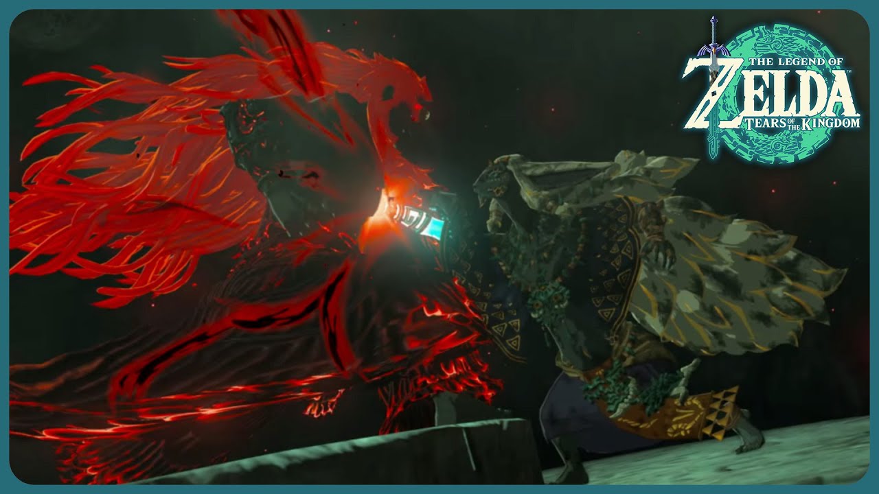 Rauru vs Ganondorf Fight Cutscene - Zelda: Tears of the Kingdom - YouTube