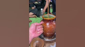 Nhà người bạn Đồng Bào Ba Na mời uống Rượu Cần theo cách của Làng…