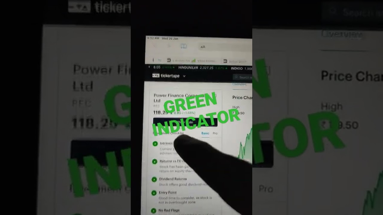 Rec LTd stock, Tickertap intrinsic value stock