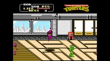 Teenage Mutant Ninja Turtles II - The Arcade Game Part 4