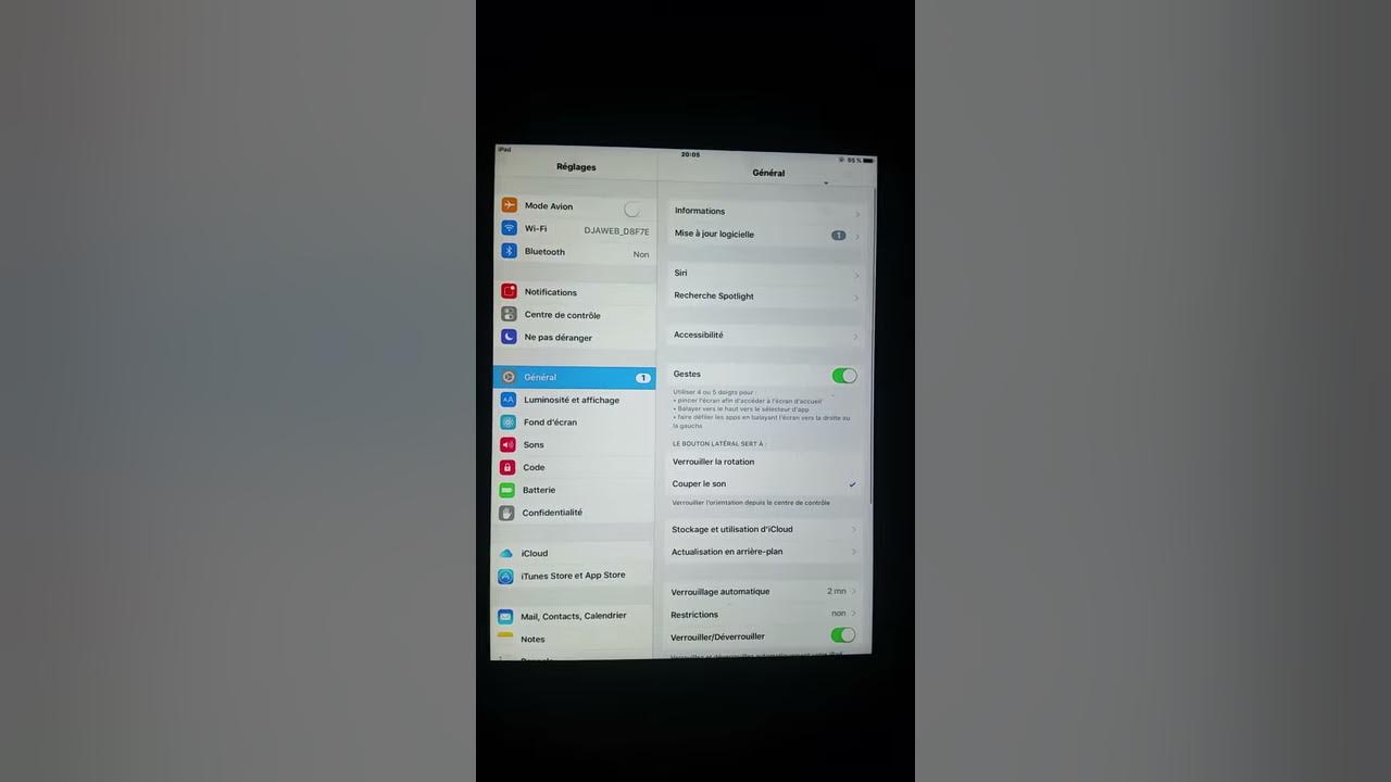 How to find adresse Mac Ipad YouTube
