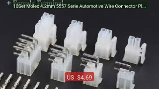 10Set Molex 4.2mm 5557 Serie Automotive Wire Connector Plug 2Ã... — Best Buy 2026 | Great Quality!