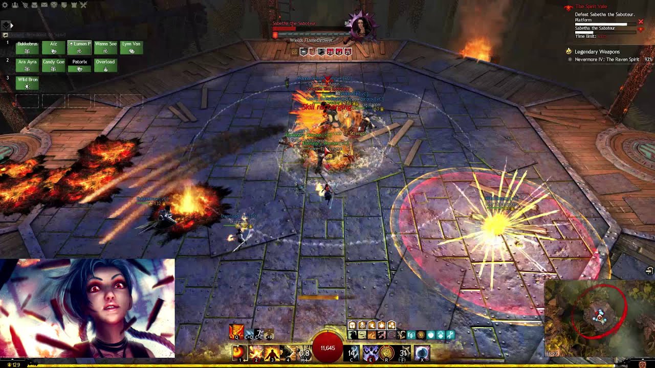 [vC] Sabetha Kill (Ele PoV) - 2:23 left on timer - YouTube